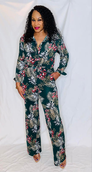 2 Piece Floral Set