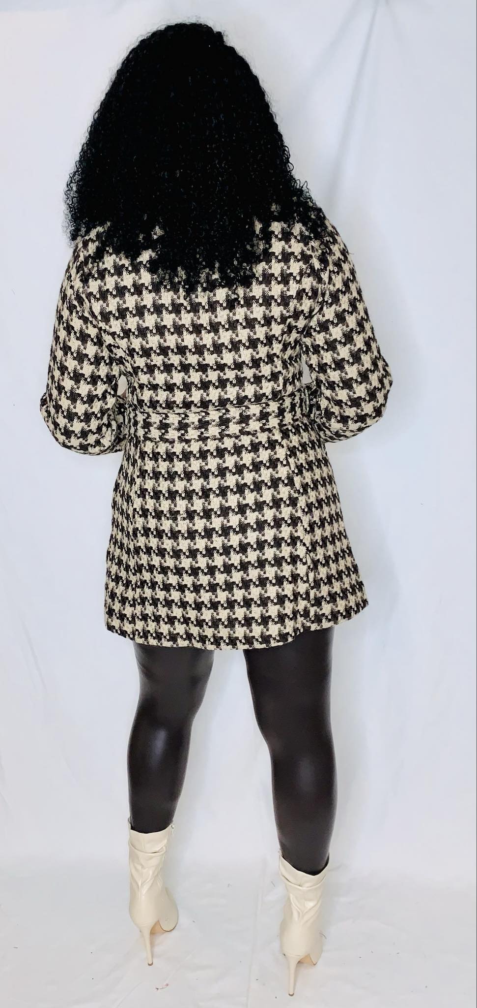 Houndstooth Dress Jacket