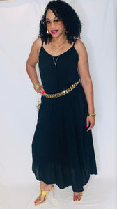 Cami Maxi Dress- Black